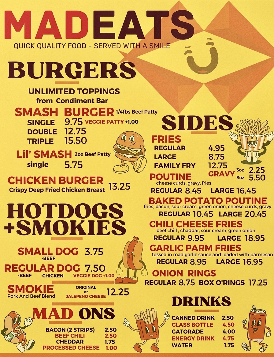 Full Menu