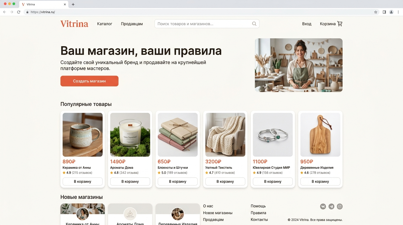 Витрина магазина