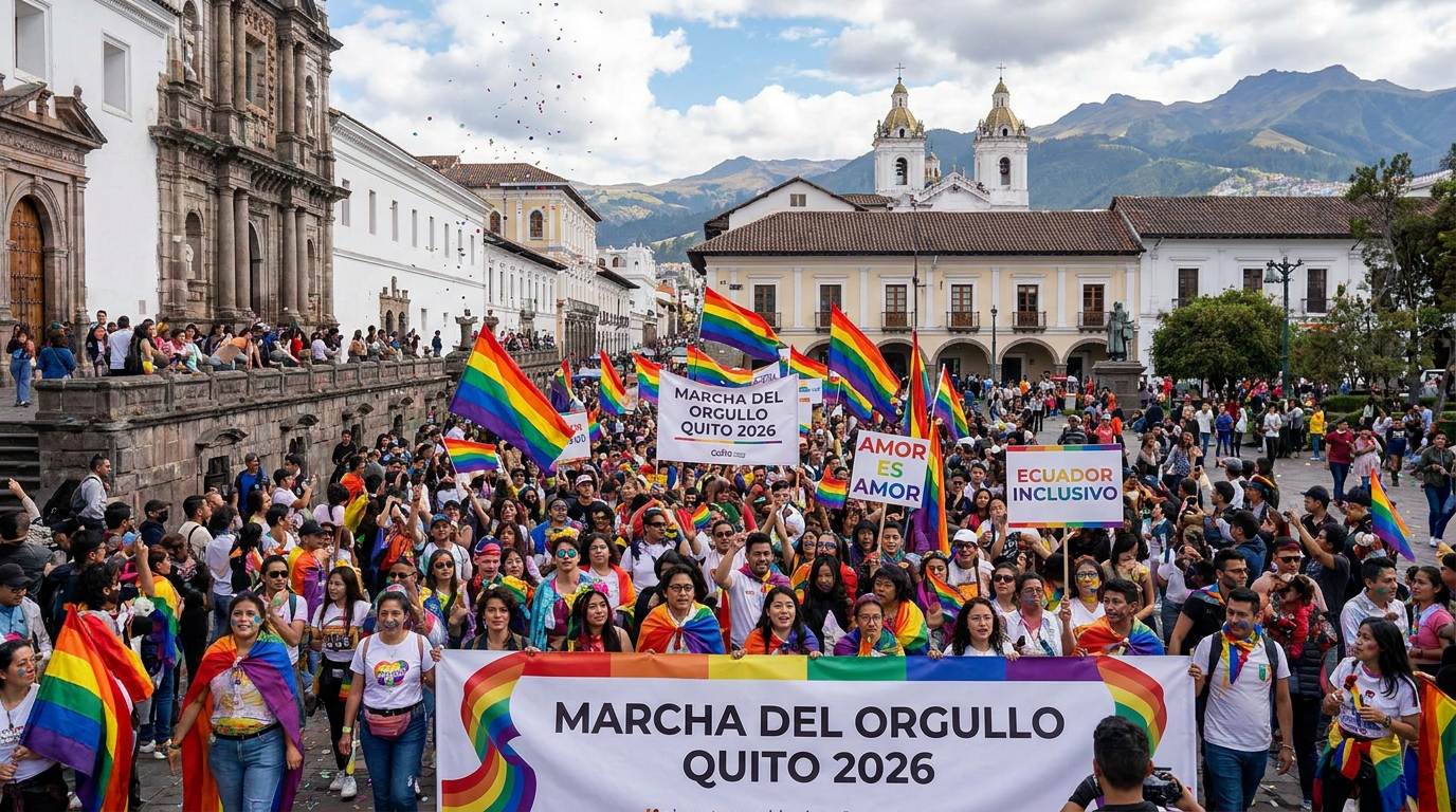 Migracion y Orgullo: La Comunidad LGBTIQ+ Migrante en el Orgullo Quito 2026 del 27 de Junio Comunidad migrante LGBTIQ+ Ecuador Orgullo Quito 2026