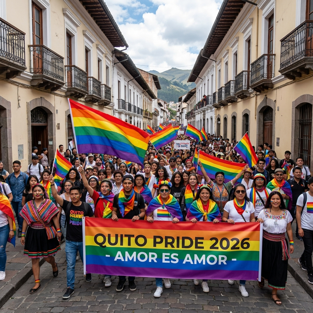 Quito Pride 2026 travelers LGBTQ Ecuador