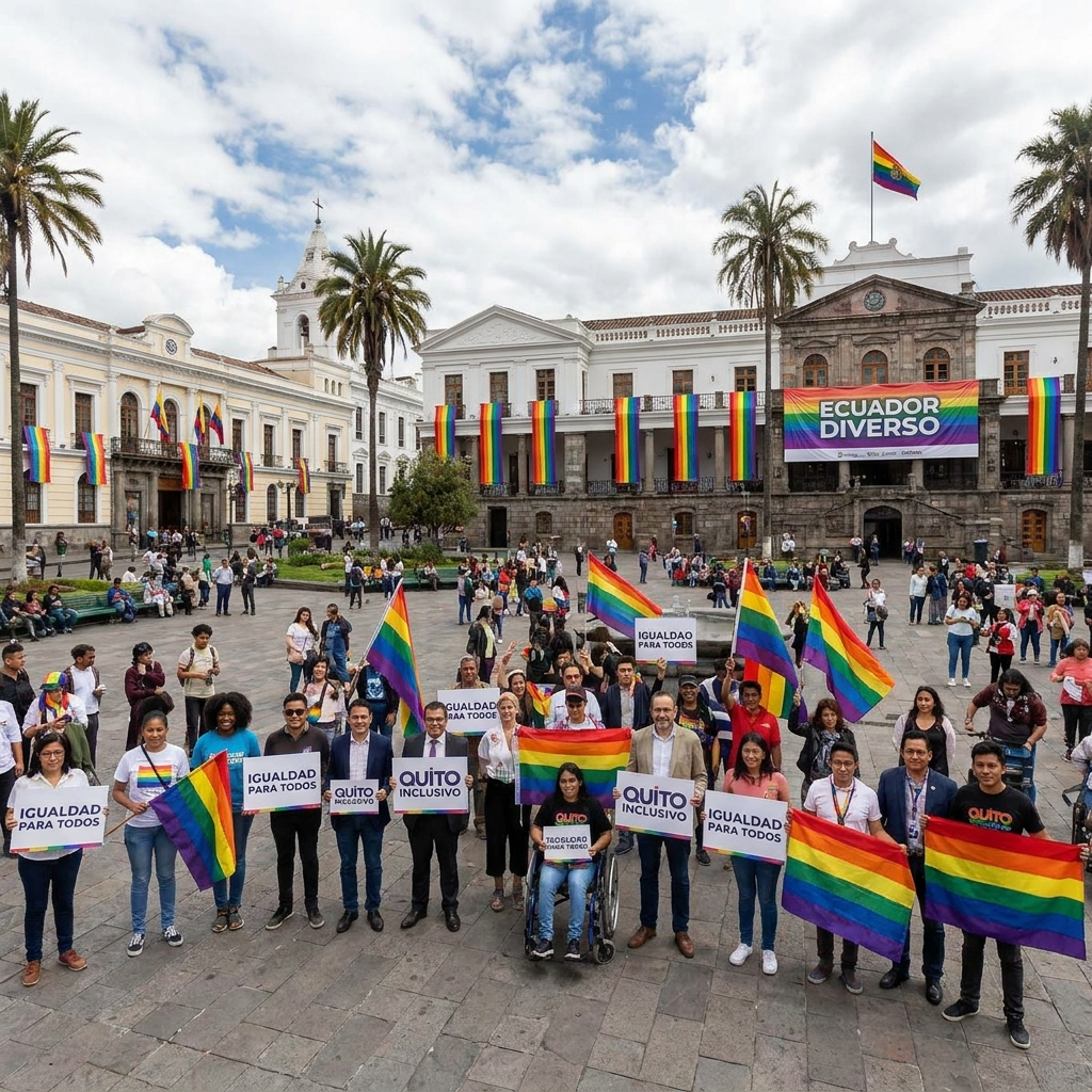 Mapa interactivo negocios aliados Quito Pride 2026 tecnologia