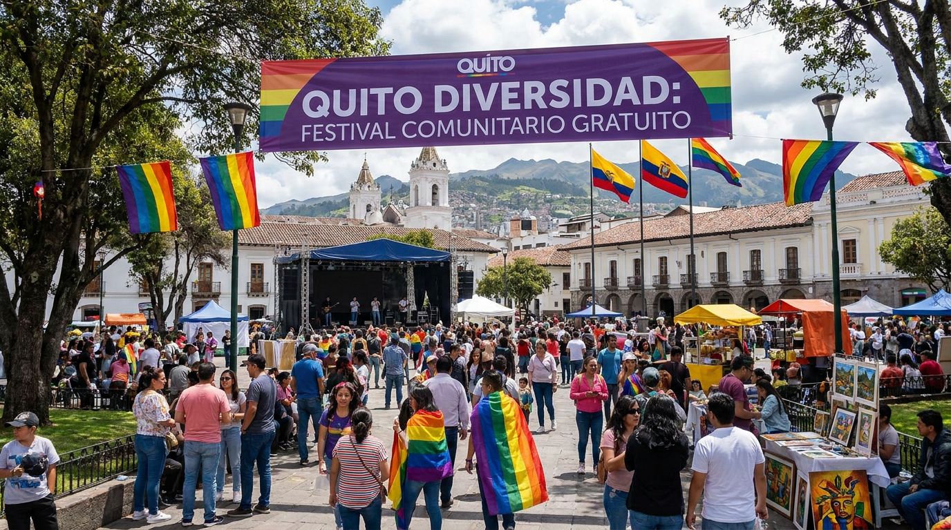 Orgullo Quito 2025 Marcha Gratuita 21 de Junio