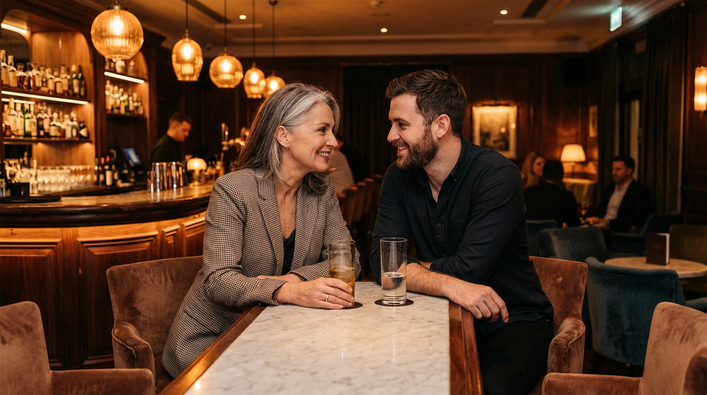 why do older women date younger guys