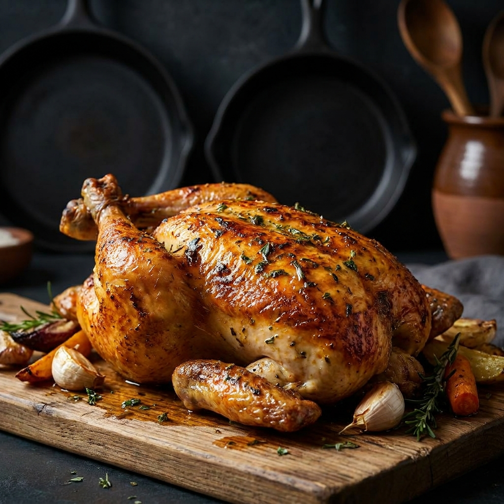 Poulet rôti